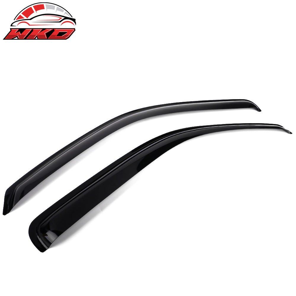 Fits 04-12 Chevy Colorado & GMC Canyon Standard Cab Window Visors Air Deflector