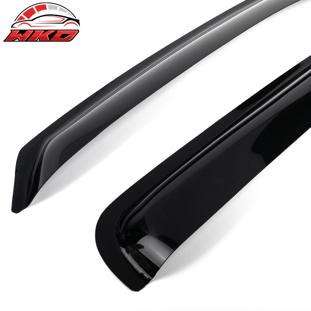 Fits 04-12 Chevy Colorado & GMC Canyon Standard Cab Window Visors Air Deflector