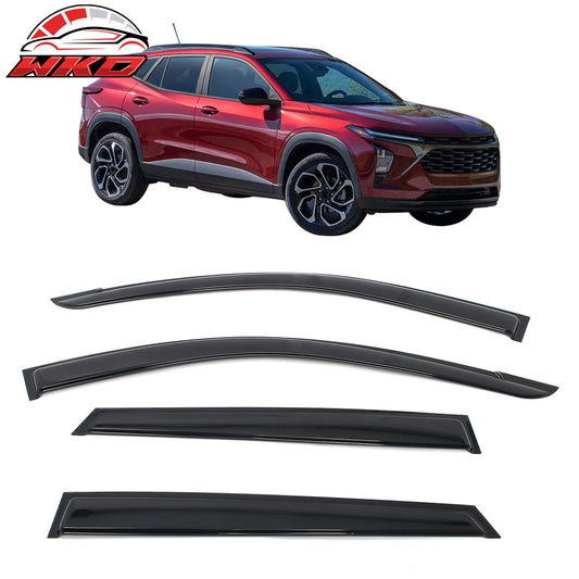 Wholesale 24-26 Chevy Trax Smoke Window Visors Vent Rain Guards Deflectors Tape-On