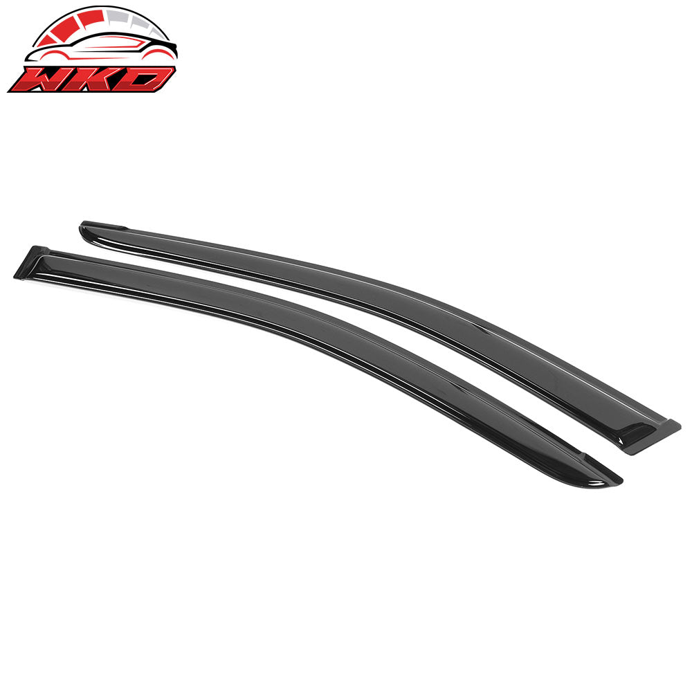 Fits 08-18 Grand Caravan & 08-16 Chrysler Town & Country Window Visors Acrylic