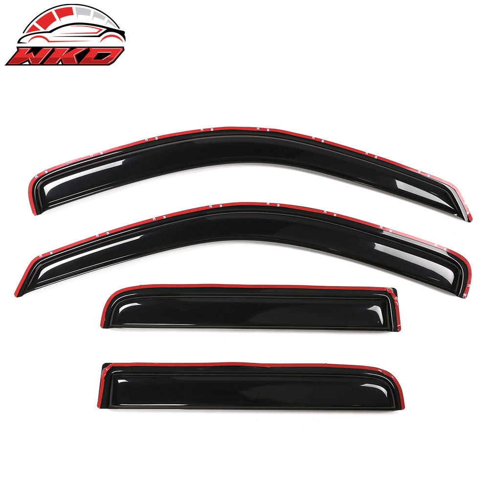 Wholesale 00-04 Dodge Dakota Crew Cab In Channel Window Visors Guards Acrylic 4PCS
