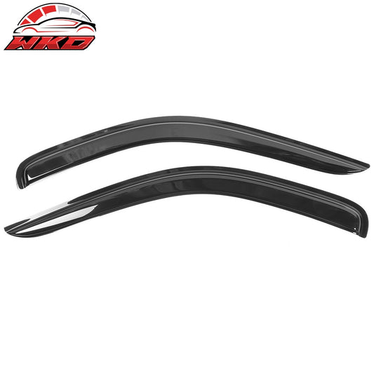 Wholesale 1997-2004 Dodge Dakota Stardard Cab Tape On Smoke 2PCS Window Visors Acrylic 每 Bulk Orders & Dealer Pricing Available
