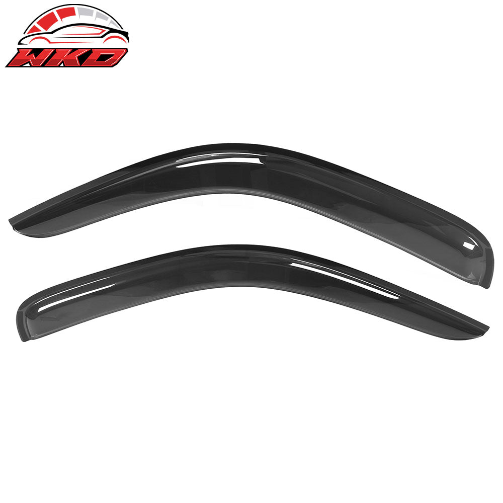 Fits 97-04 Dodge Dakota Standard Cab Tape-On Window Visors Vent Rain Guards 2PCS