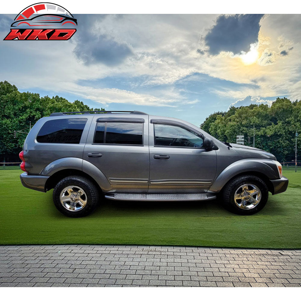 Fits 04-10 Dodge Durango & 07-09 Chrysler Aspen Window Visors Vent Guard 4PCS