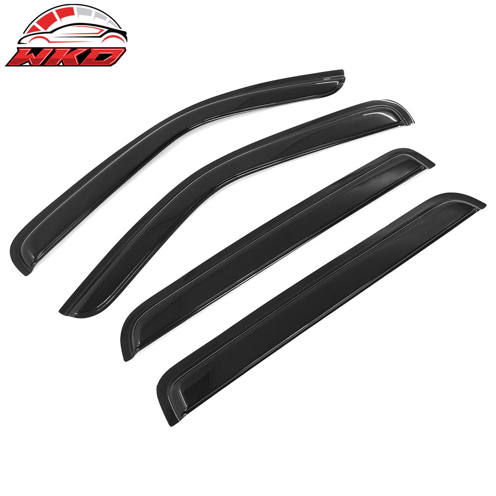 Fits 07-11 Dodge Nitro Window Visors Rain Guard Air Deflector Acrylic 4Pc Set