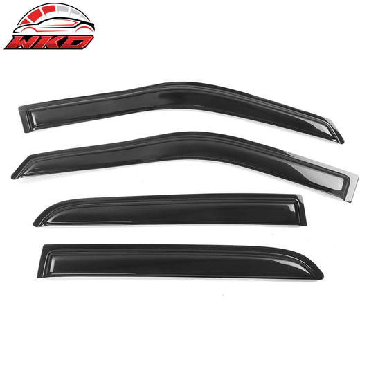 Wholesale 09-24 Ram 1500 2500 3500 Crew/Mega Cab Window Visors Acrylic Sun Rain Guard