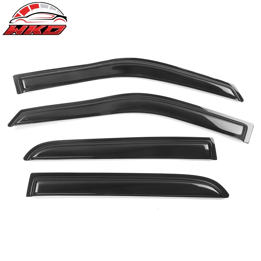 Wholesale 09-2026 Ram 1500 2500 3500 Crew/Mega Cab Window Visors Acrylic Sun Rain Guard