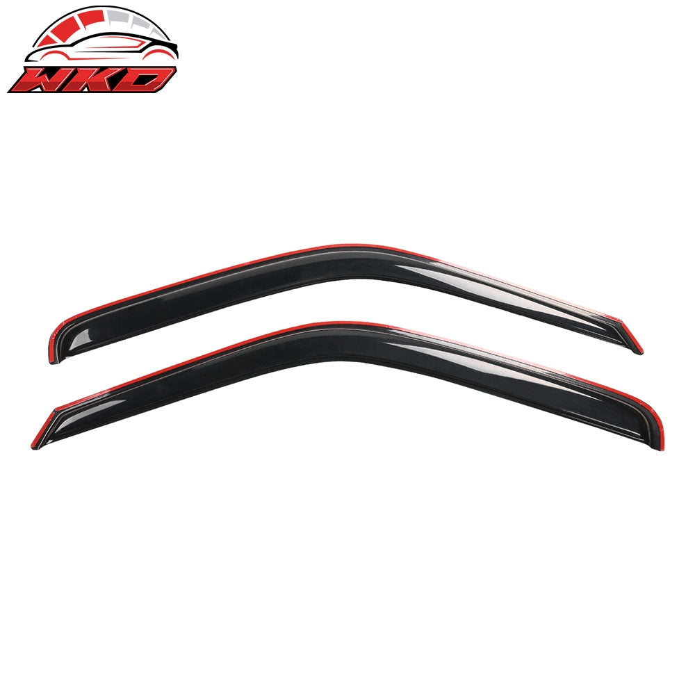 Fits 94-02 Dodge Ram 1500 2500 3500 2PCS Window Visors Rain Deflector In-Channel