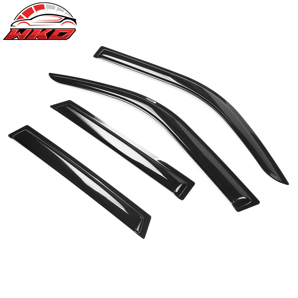 Fits 21-25 Ford Bronco Sport Acrylic Slim Window Visors Sun Rain Guards 4PCS Set