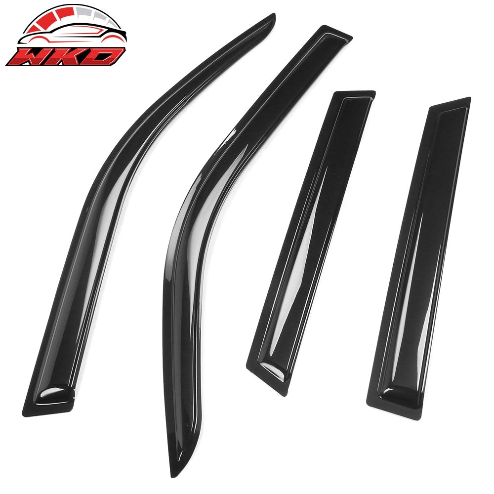 Fits 21-25 Ford Bronco Sport Acrylic Slim Window Visors Sun Rain Guards 4PCS Set