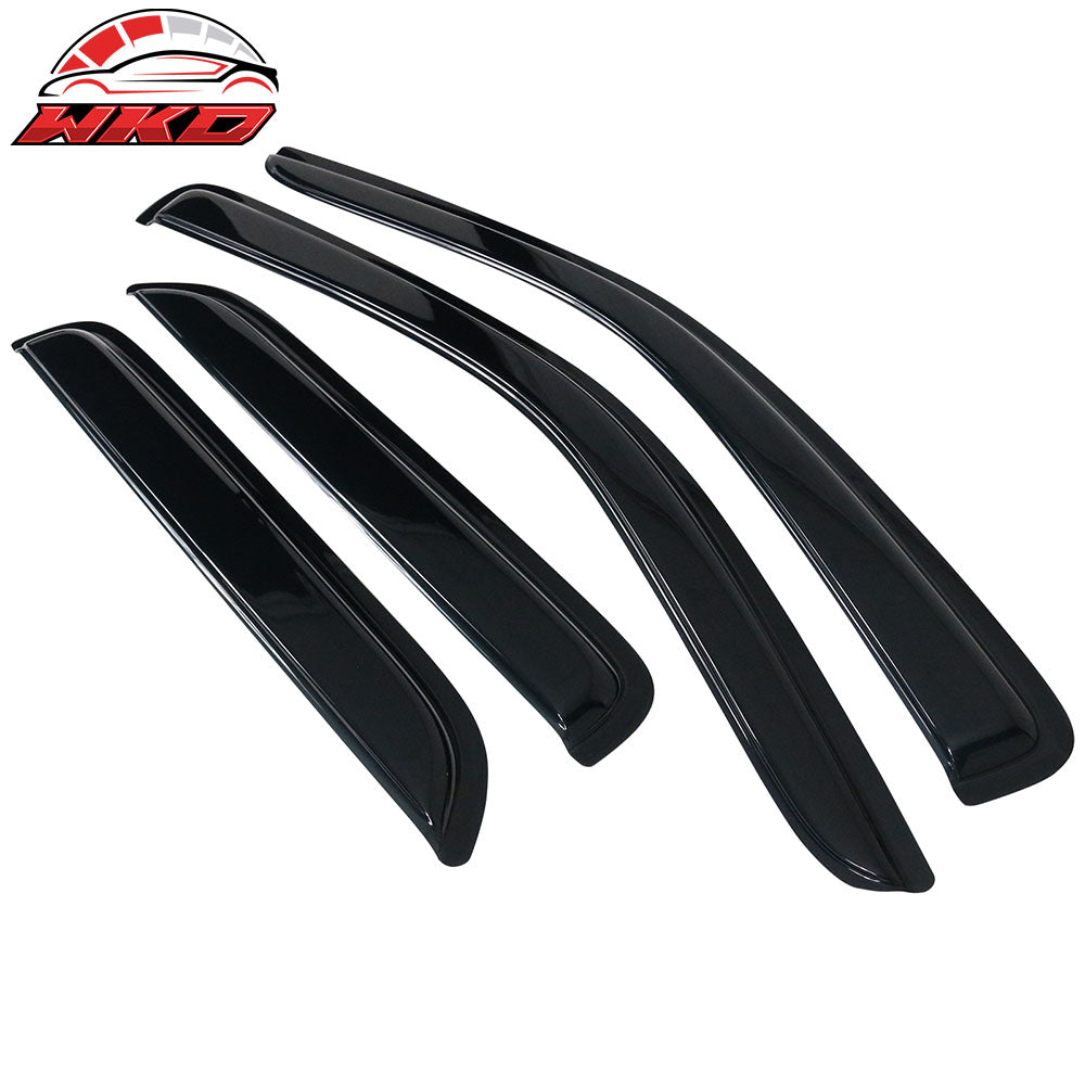 Fits 01-12 Ford Escape 05-11 Mercury Mariner Acrylic Window Visors 4Pc Set