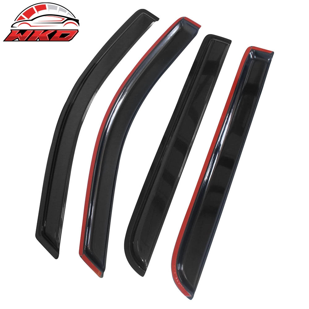 Fits 04-08 Ford F150 Supercrew Cab 06-08 Lincoln Mark LT Window Visors 4PCS