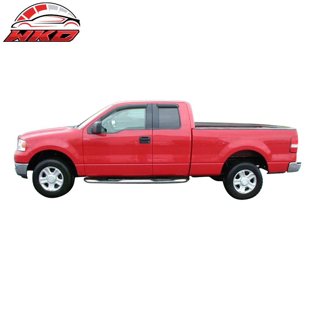 Fits 04-14 Ford F150 Extended Cab Window Visor Vent Rain Guard Shade Deflector