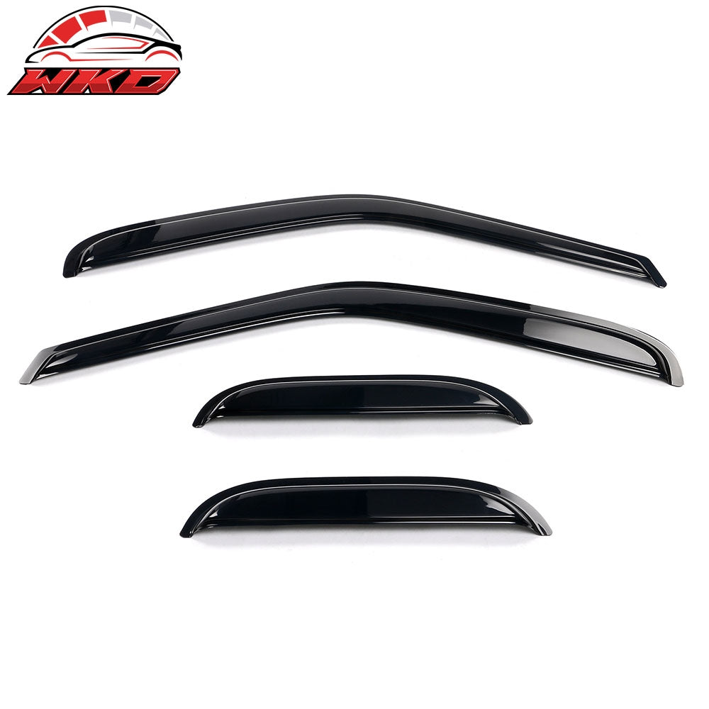 Wholesale 97-03 Ford F150 F250 Extended Cab Acrylic 4PCS Window Visors Vent Tape-On