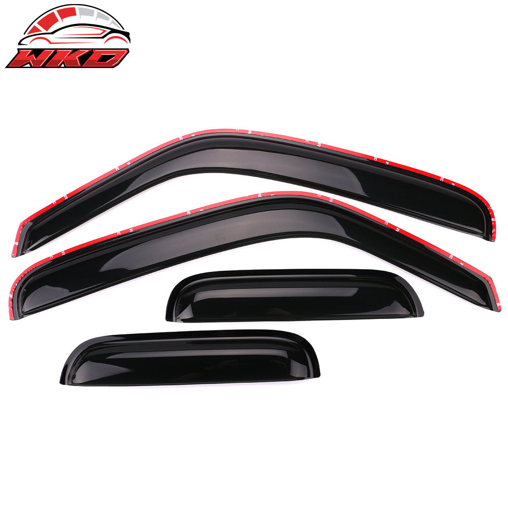 Wholesale 1999-2011 Ranger 1999-2000 Mazda B2500 Window Visors Acrylic - Bulk Orders & Dealer Pricing Available
