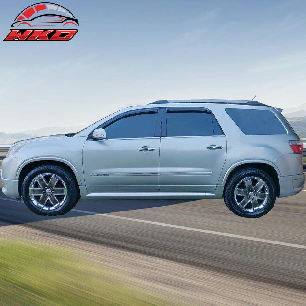 Fit 07-16 GMC Acadia 17-20 Acadia Limited 07-10 Saturn Outlook Window Visors