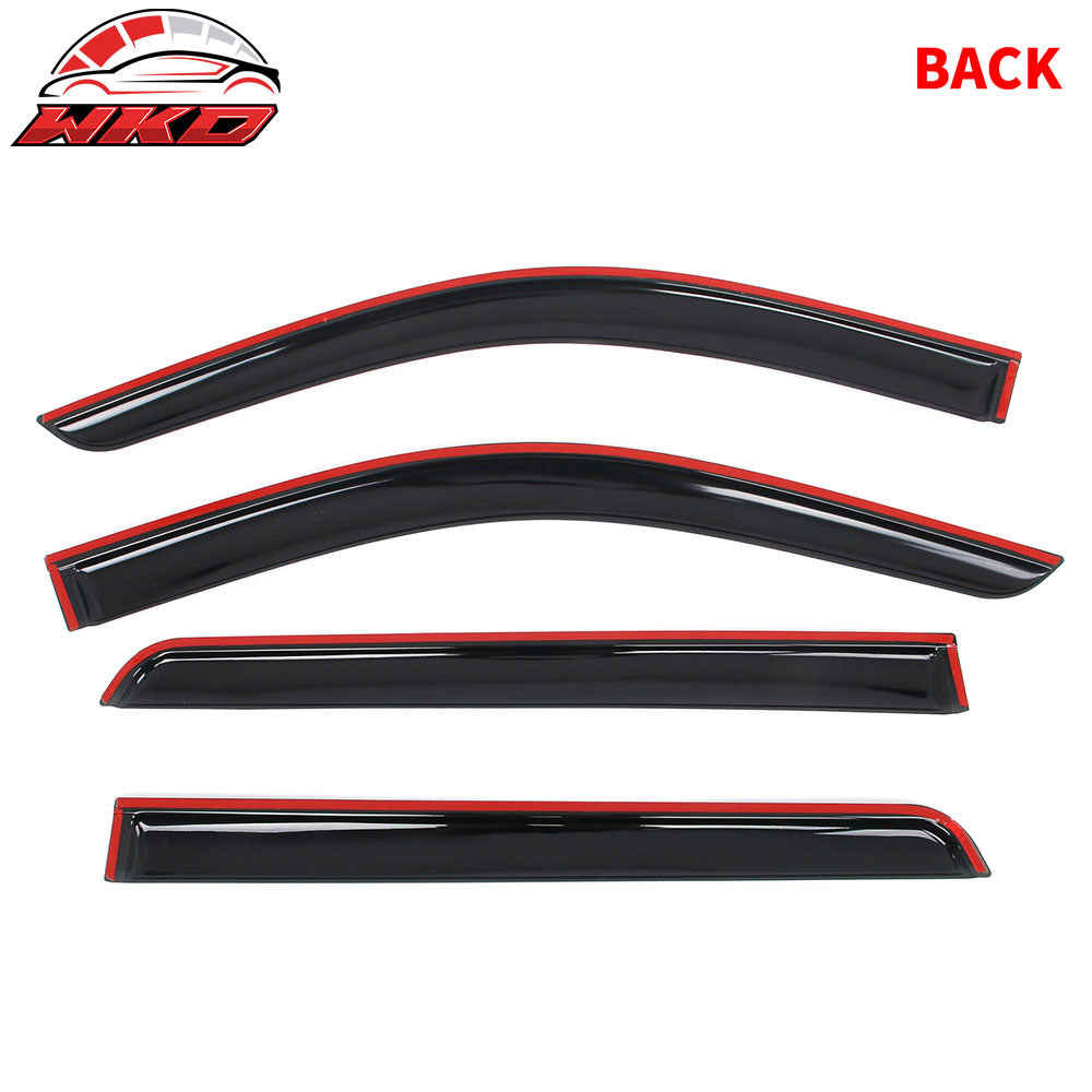 Fits 21-25 Chevy Tahoe & GMC Yukon Tape on Window Visors Vent Guards Deflectors