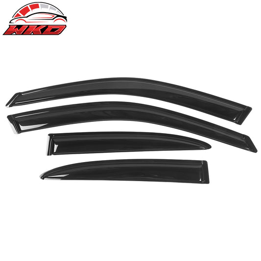 Wholesale 2001-2005 Honda Civic Sedan Slim Smoke Tinted Visor Window Acrylic - Bulk Orders & Dealer Pricing Available