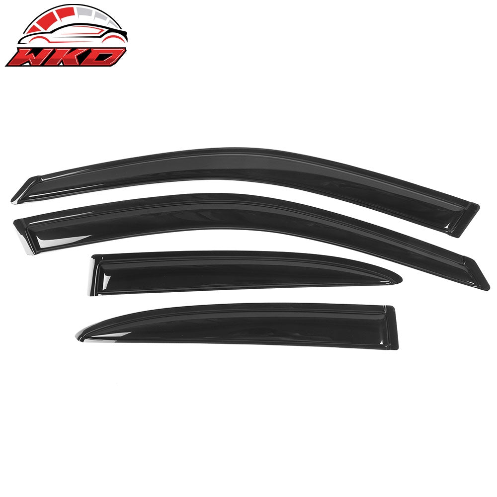 Wholesale 2001-2005 Honda Civic Sedan Slim Smoke Tinted Visor Window Acrylic 每 Bulk Orders & Dealer Pricing Available