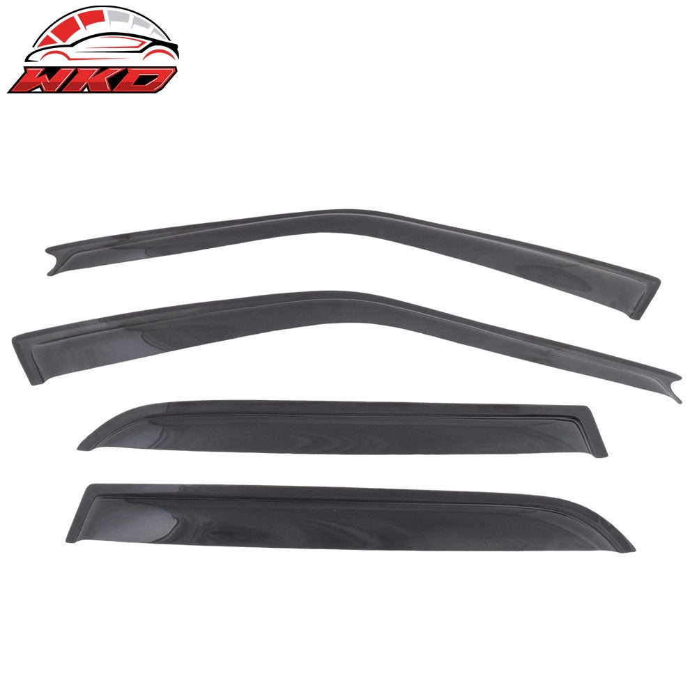 Wholesale 1988-1991 Honda Civic Sedan Slim Style Polycarbonate Window Visors 4PC 每 Bulk Orders & Dealer Pricing Available
