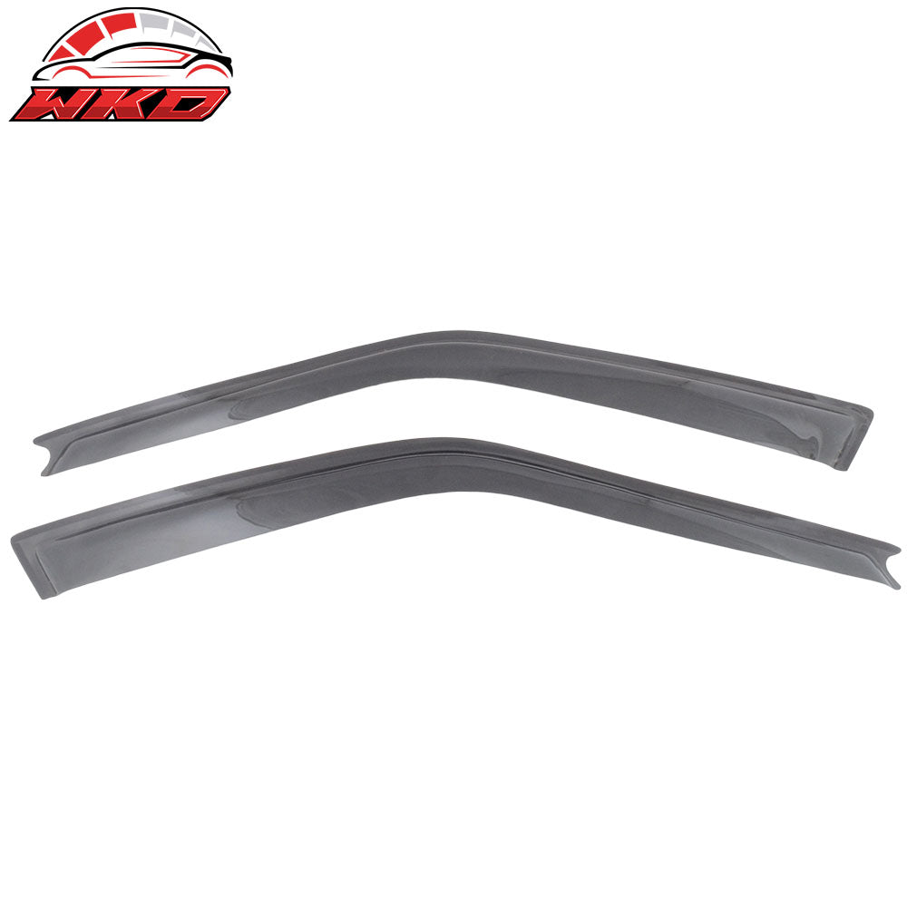 Fits 88-91 Honda Civic Sedan 4PCS Tape On Window Visors Vent Rain Sun Guards PC