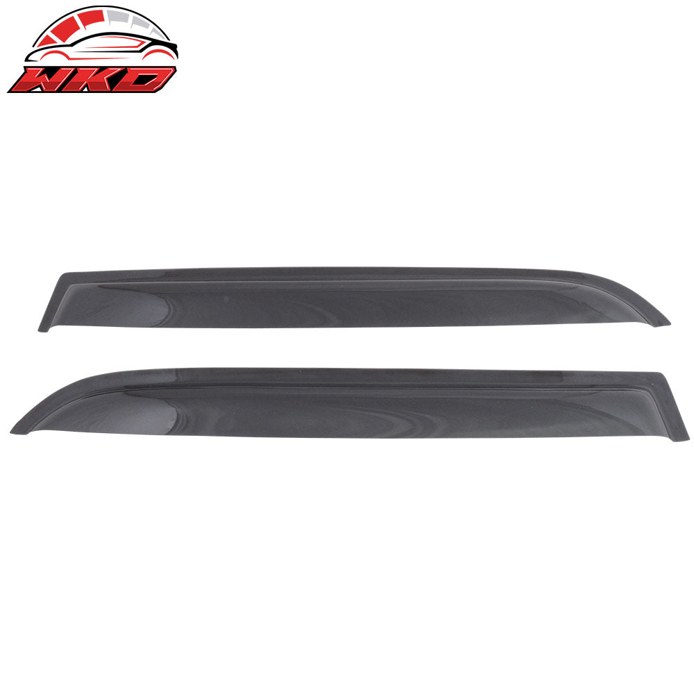 Fits 88-91 Honda Civic Sedan 4PCS Tape On Window Visors Vent Rain Sun Guards PC
