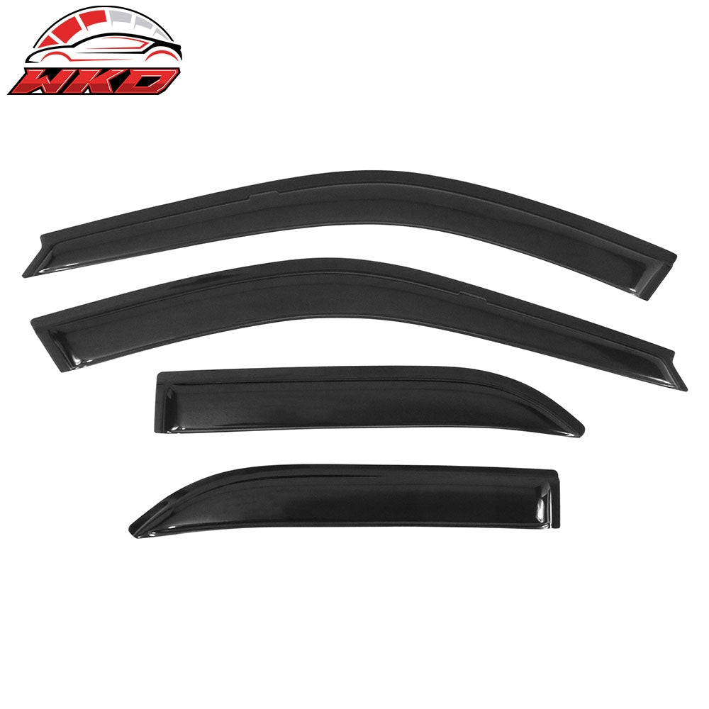 Wholesale 1992-1995 Honda Civic Sedan Tape On Smoke Tinted Window Visors Acrylic 每 Bulk Orders & Dealer Pricing Available