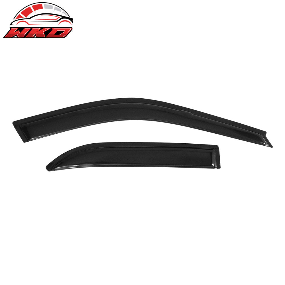 Fits 92-95 Honda Civic EG EH Sedan Acrylic Window Visors Deflectors 4Pcs Set