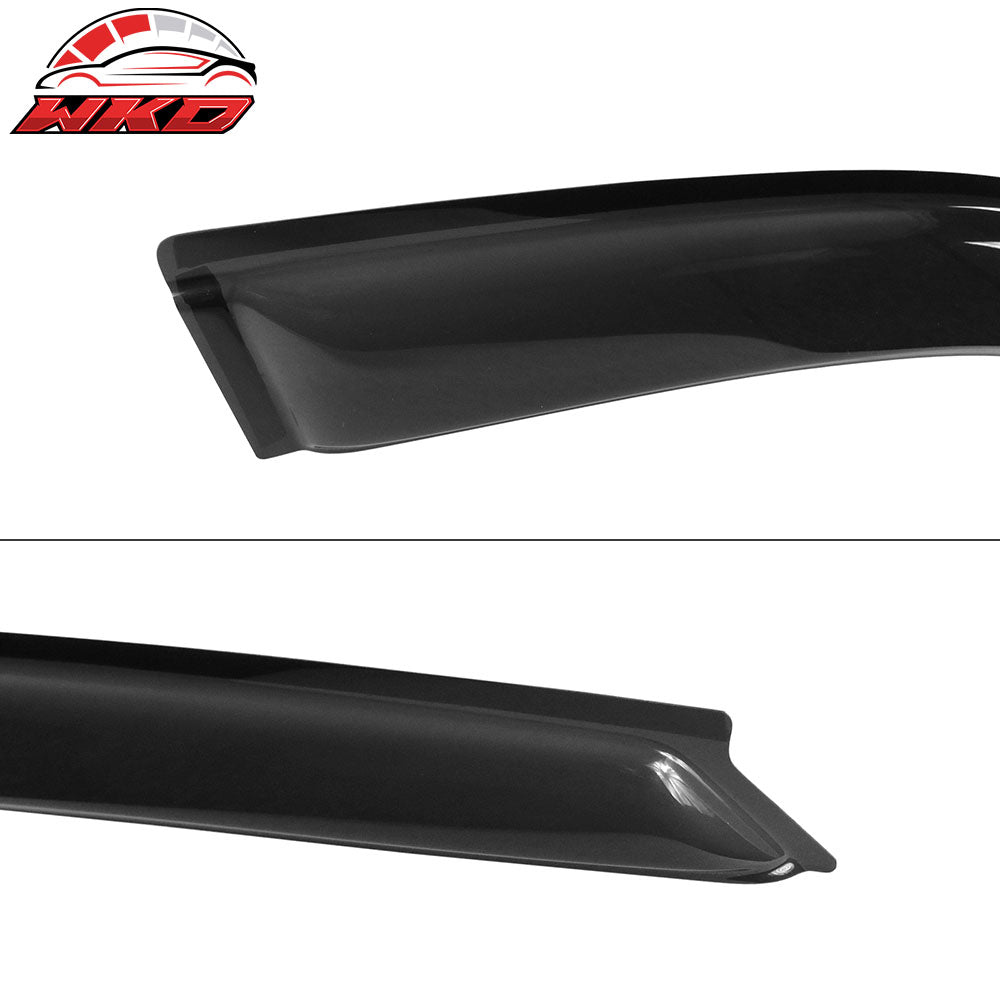 Fits 92-95 Honda Civic EG EH Sedan Acrylic Window Visors Deflectors 4Pcs Set