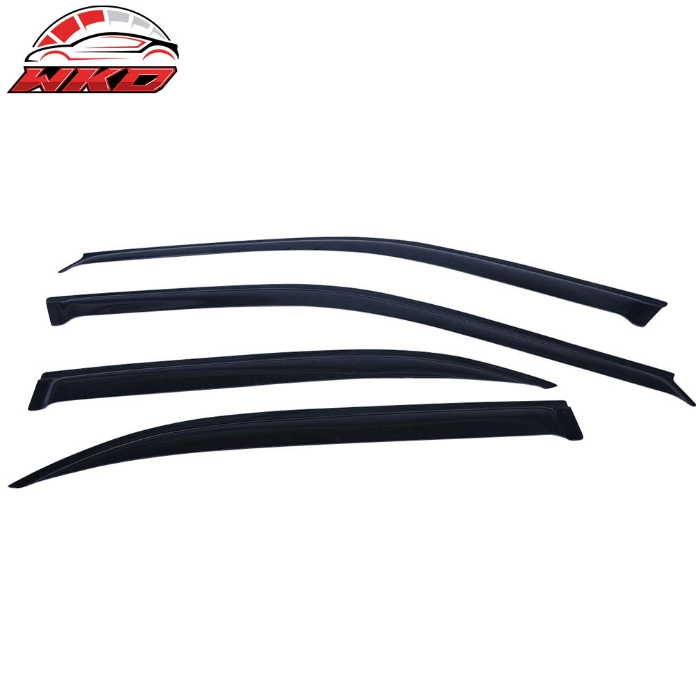 Wholesale 1996-2000 Honda Civic Sedan Window Visors Acrylic 4Pc Set 每 Bulk Orders & Dealer Pricing Available