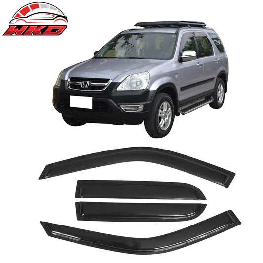 Wholesale 2002-2006 Honda CRV 4Pc Set Visor Windows Acrylic 每 Bulk Orders & Dealer Pricing Available