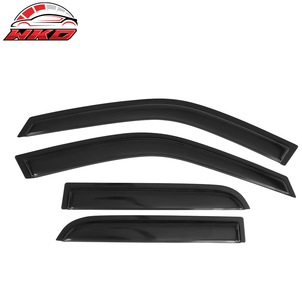 Fits 02-06 Honda CR-V Acrylic Window Visor Vent Sun Shade Rain Guard Deflector