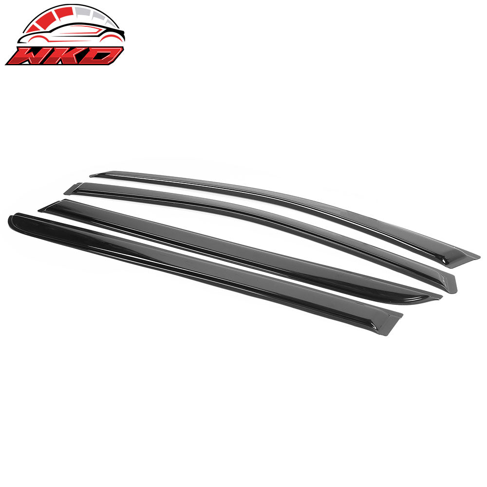 Fits 08-10 Honda Odyssey Slim Style Window Visors Acrylic Rain Guard Tape-On 4PC