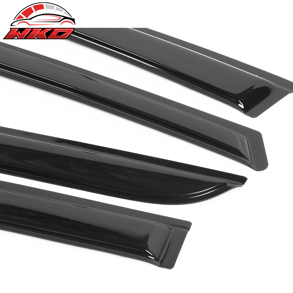 Fits 08-10 Honda Odyssey Slim Style Window Visors Acrylic Rain Guard Tape-On 4PC