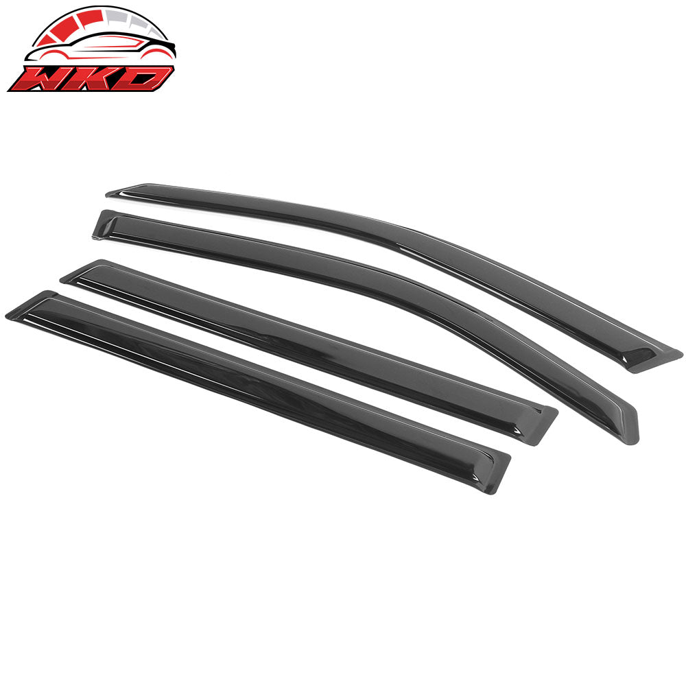 Fits 03-08 Honda Pilot Window Visors Acrylic Windshield Sun Shade Smoke 4PCS