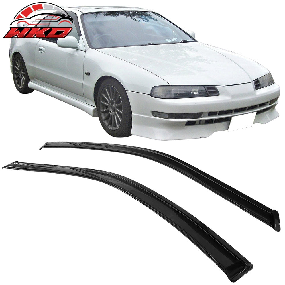Fits 92-96 Honda Prelude BA8 BB2 Window Visors Acrylic Sun Rain Deflectors 2PC