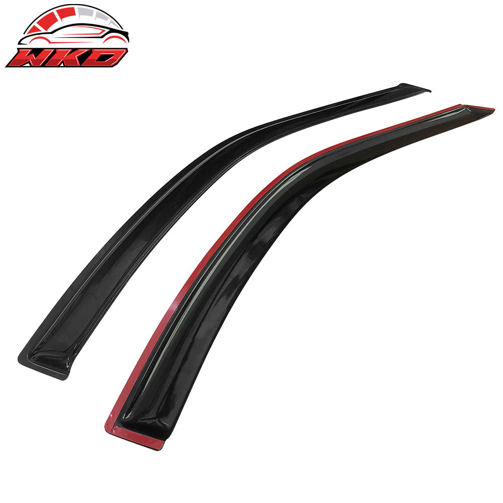 Fits 92-96 Honda Prelude BA8 BB2 Window Visors Acrylic Sun Rain Deflectors 2PC