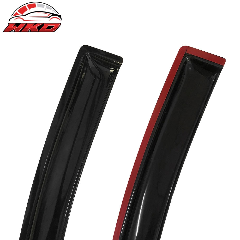 Fits 92-96 Honda Prelude BA8 BB2 Window Visors Acrylic Sun Rain Deflectors 2PC