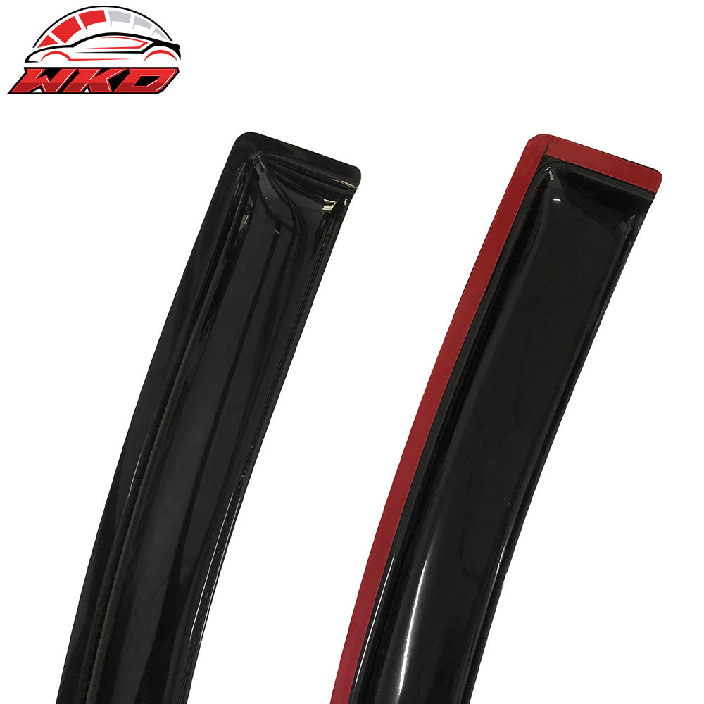Fits 92-96 Honda Prelude BA8 BB2 Window Visors Acrylic Sun Rain Deflectors 2PC