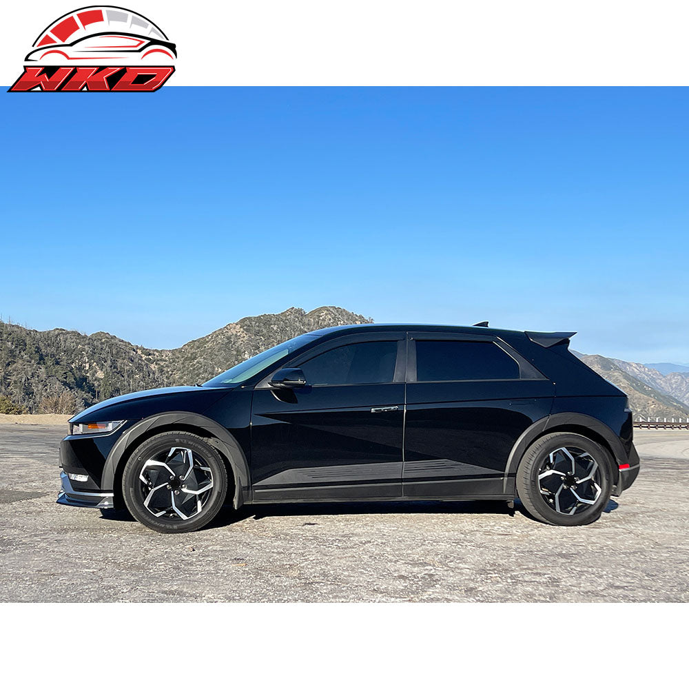 Fits 22-25 Hyundai Ioniq 5 N Acrylic Slim Window Visors Sun Rain Guards 4PCS Set