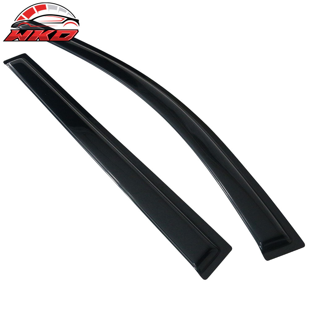 Fits 14-23 Jeep Cherokee Window Visors Vent Rain Guard Deflector Acrylic 4PCS