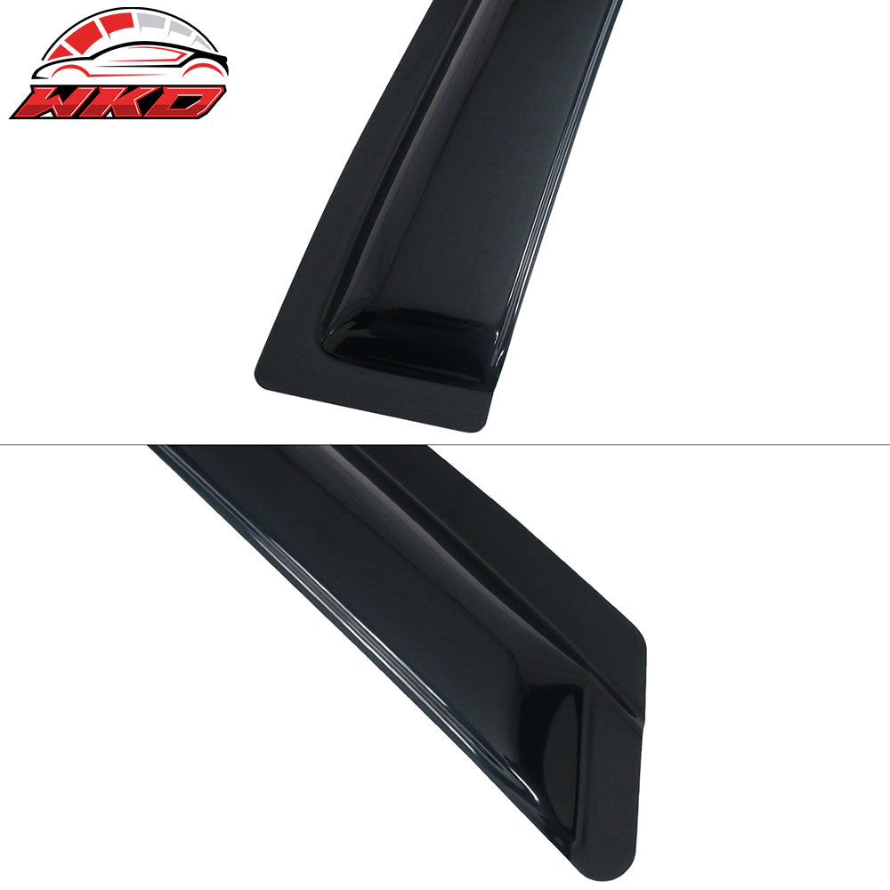 Fits 14-23 Jeep Cherokee Window Visors Vent Rain Guard Deflector Acrylic 4PCS