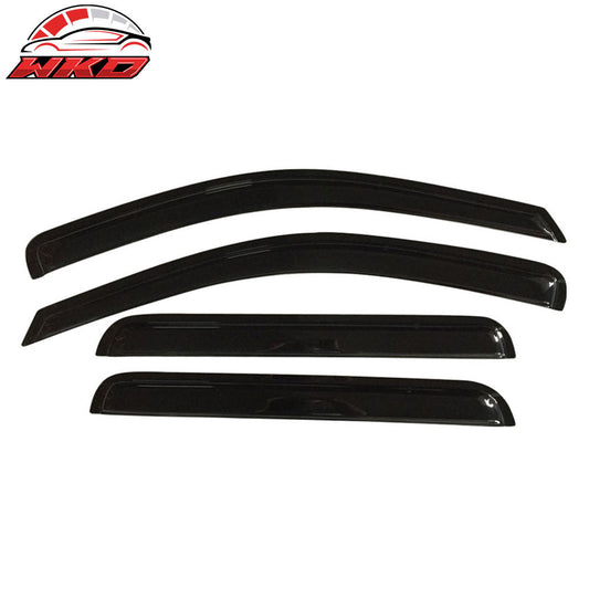 Wholesale 05-10 Jeep Grand Cherokee Acrylic Slim Style Window Visor 4PC Rain Guard