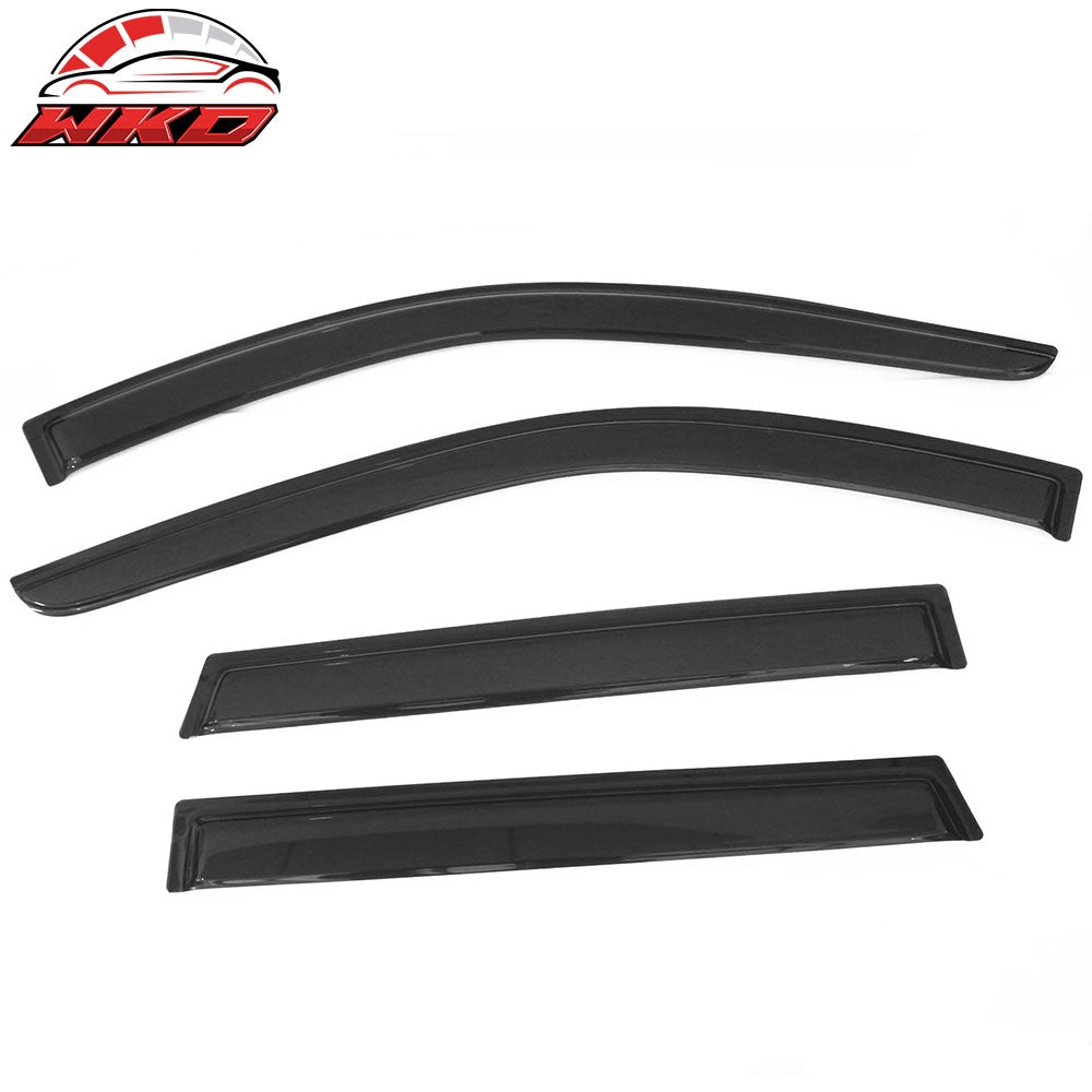 Wholesale 2011-2022 Jeep Grand Cherokee WK2 Smoke Slim Window Visors Acrylic 每 Bulk Orders & Dealer Pricing Available