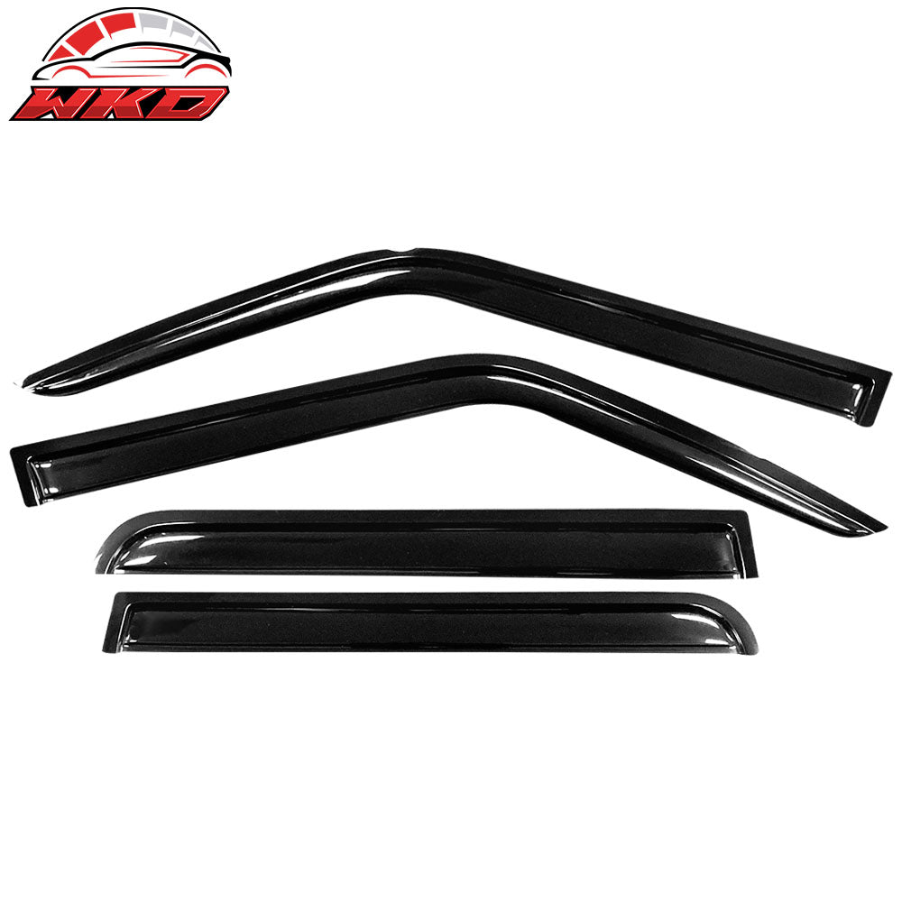 Wholesale 07-18 Jeep Patriot Window Visors Acrylic Sun Guard Rain Deflector 4Pc Set