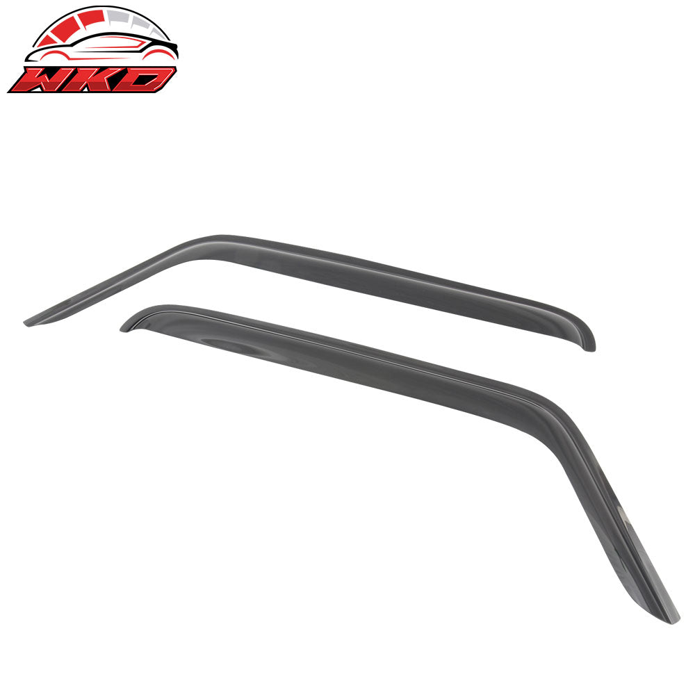 Wholesale 07-18 Jeep Wrangler JK 2DR Acrylic Window Visor Sun Rain Guards Vent Shade