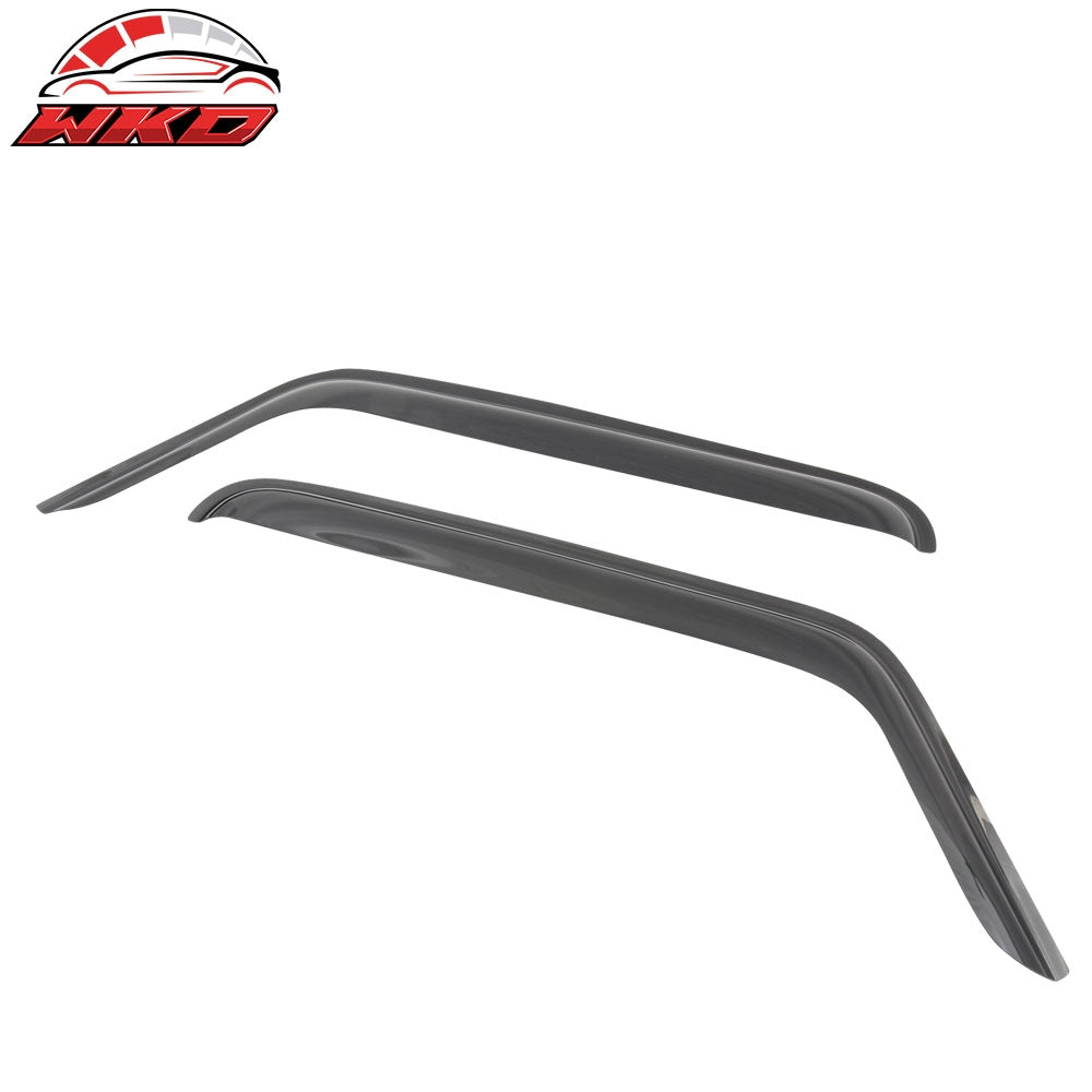 Wholesale 07-18 Jeep Wrangler JK 2DR Acrylic Window Visor Sun Rain Guards Vent Shade
