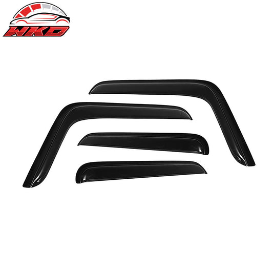 Wholesale 07-23 Jeep Wrangler 20-23 Gladiator Window Visor Sun Rain Guards Vent Shade