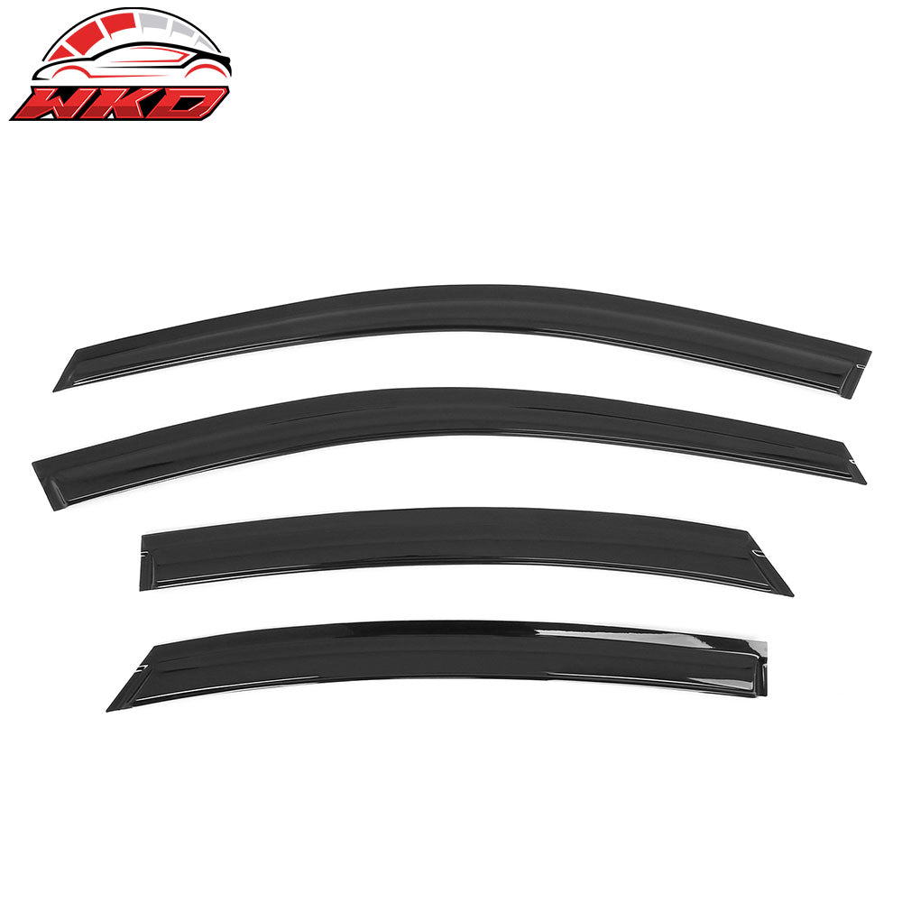 Wholesale 19-24 Kia Forte Tape on Window Visors Vent Rain Sun Wind Guards Deflectors
