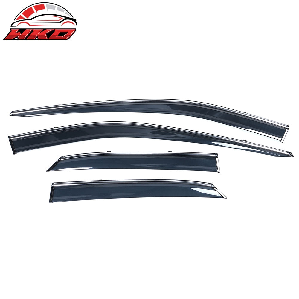 Wholesale 16-22 Lexus RX350 RX450H AL20 Polycarbonate Window Visor Chrome Trim